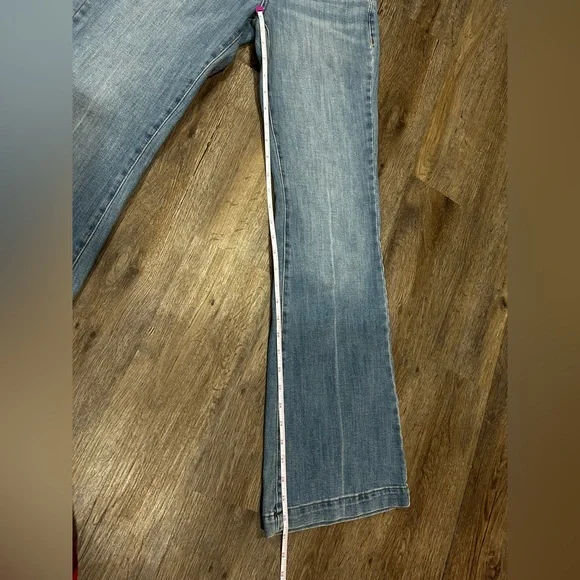 Aeropostale Light Blue High Waisted Flare Jeans Women’s 00 - Picture 5 of 7